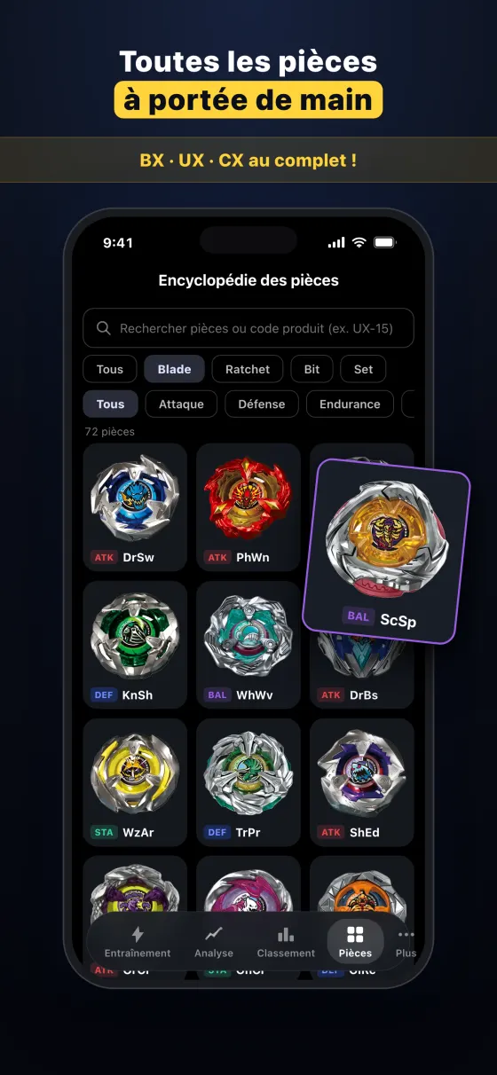 BeyGear — BeyGear — Compteur de Vitesse de Rotation Beyblade X