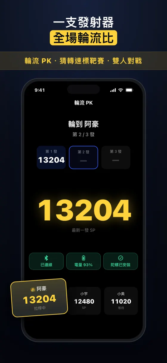 BeyGear — BeyGear — 戰鬥陀螺轉速量測